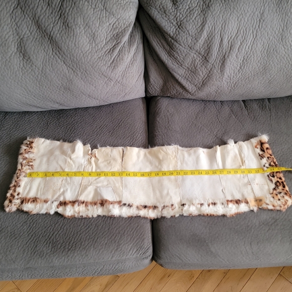 Animal Print Fur Piece for Projects - Picture 5 of 9